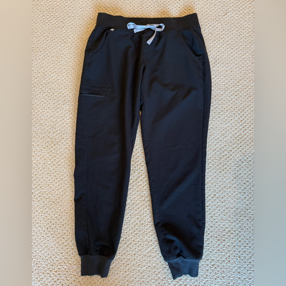 Figs Black Joggers Medium